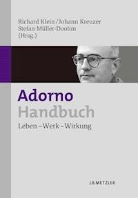 Adorno-Handbuch -  - E-Book