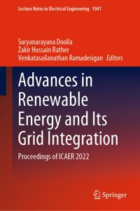 Advances in Renewable Energy and Its Grid Integration -  - E-Book