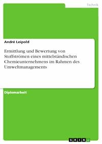 Ermittlung und Bewertung von Stoffströmen eines mittelständischen Chemieunternehmens im Rahmen des Umweltmanagements - André Leipold - E-Book