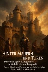 Hinter Mauern und Toren: Der verborgene Alltag einer mittelalterlichen Burgwelt - Janine Lorenz - E-Book