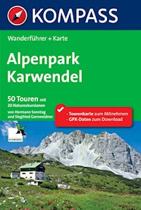 Kompass Wanderführer Alpenpark Karwendel - - E-Book