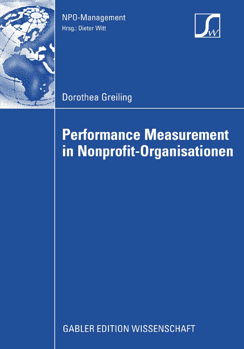 Performance Measurement in Nonprofit-Organisationen - Dorothea Greiling - E-Book