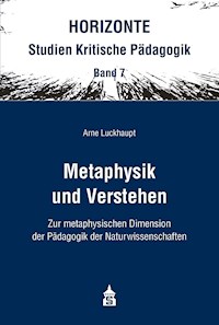 Metaphysik und Verstehen - Arne Luckhaupt - E-Book