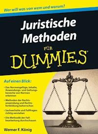 Juristische Methoden für Dummies - Werner König - E-Book