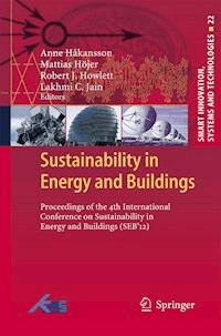 Sustainability in Energy and Buildings - - E-Book