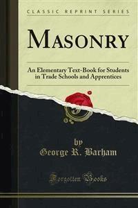 Masonry - George R. Barham - E-Book