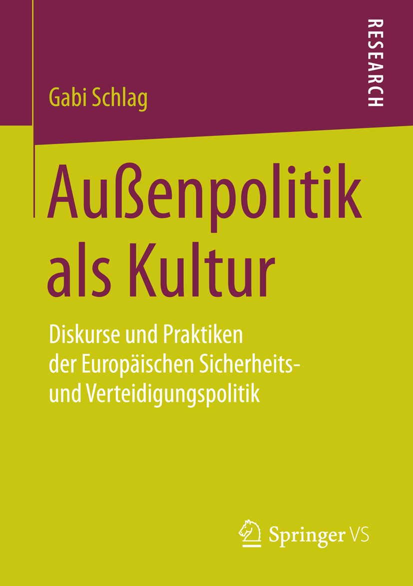 Außenpolitik als Kultur - Gabi Schlag - E-Book