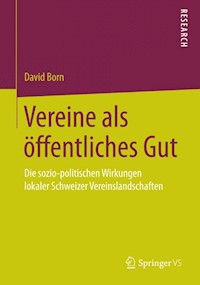 Vereine als öffentliches Gut - David Born - E-Book