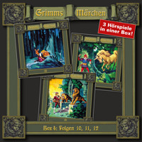 Grimms Märchen, Box 4: Folgen 10, 11, 12 - Brüder Grimm - Hörbuch