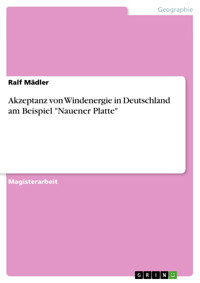 Akzeptanz von Windenergie in Deutschland am Beispiel "Nauener Platte" - Ralf Mädler - E-Book