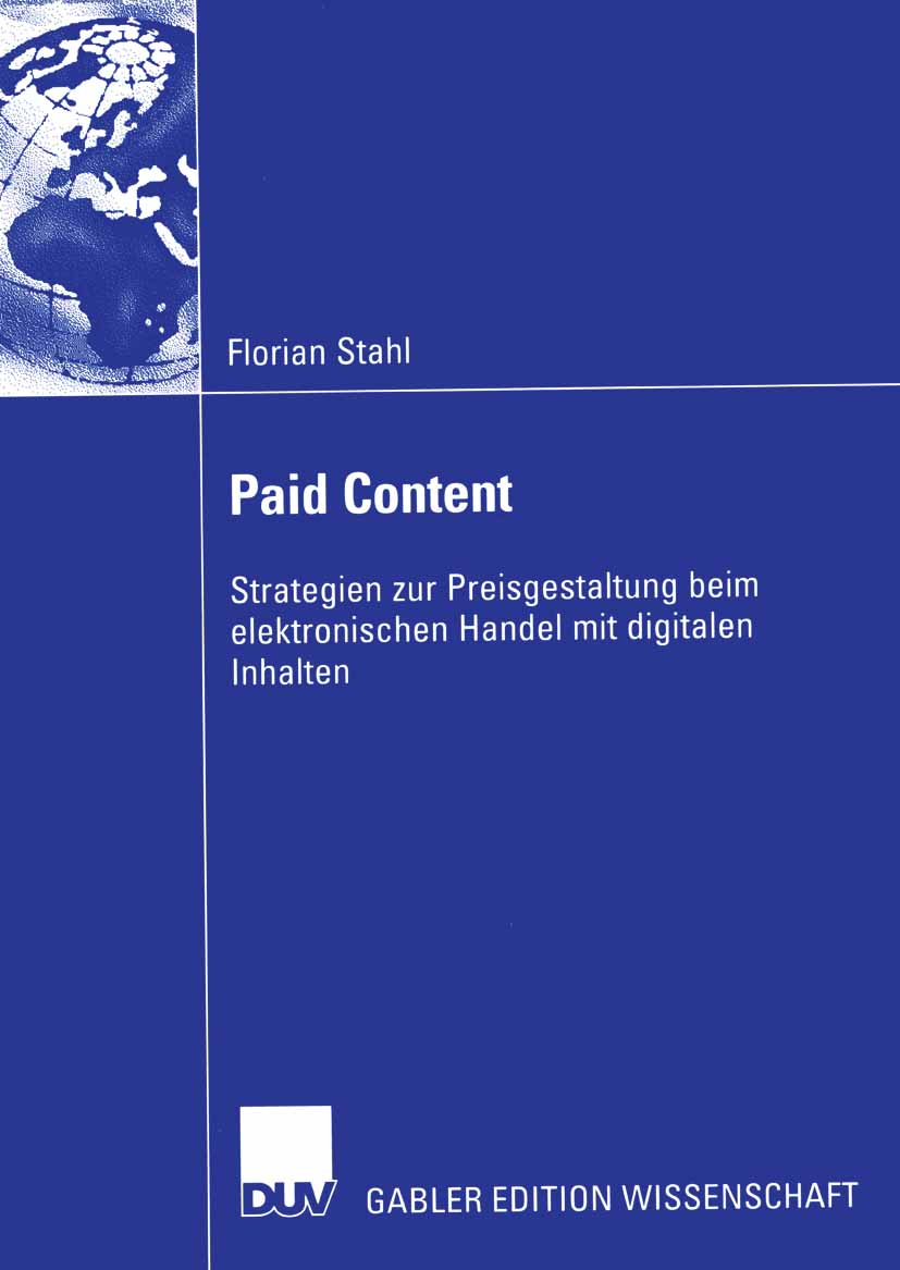 Paid Content - Florian Stahl - E-Book