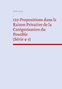 120 Propositions dans la Raison Privative de la Catégorisation du Possible (Série 4-1) - Helder Serpa - E-Book