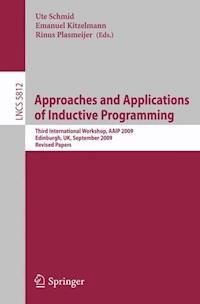Approaches and Applications of Inductive Programming -  - E-Book