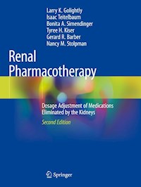 Renal Pharmacotherapy - Larry K. Golightly - E-Book