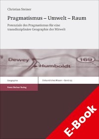Pragmatismus – Umwelt – Raum - Christian Steiner - E-Book