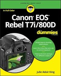 Canon EOS Rebel T7i/800D For Dummies - Julie Adair King - E-Book