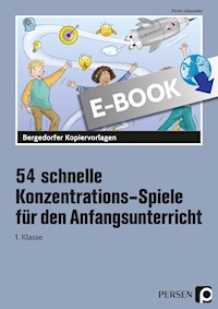 54 schnelle Konzentrations-Spiele - Anfangsunt. - Kirstin Jebautzke - E-Book