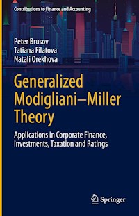 Generalized Modigliani–Miller Theory - Peter Brusov - E-Book
