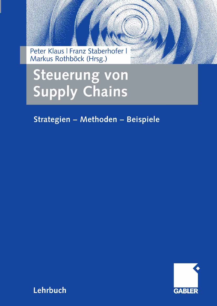 Steuerung von Supply Chains -  - E-Book