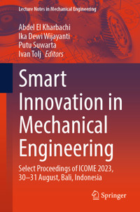 Smart Innovation in Mechanical Engineering -  - E-Book