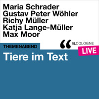 Tiere im Text - lit.COLOGNE live (Ungekürzt) - Maria Schrader - Hörbuch