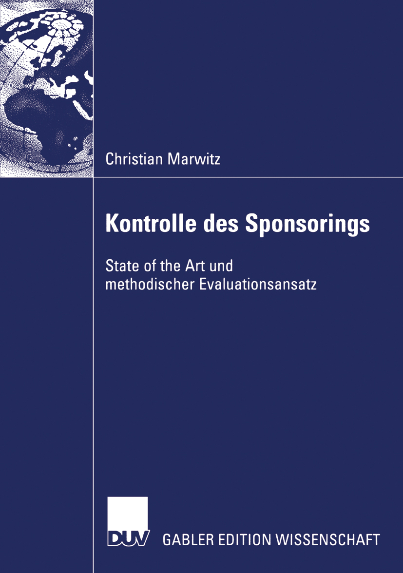 Kontrolle des Sponsorings - Christian Marwitz - E-Book