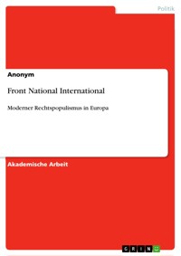 Front National International -  - E-Book