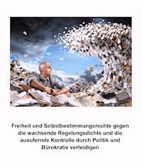 Freiheit und Selbstbestimmungsrechte gegen die wachsende Regelungsdichte und die ausufernde Kontrolle durch Politik und Bürokratie verteidigen - Leon Leonhard - E-Book