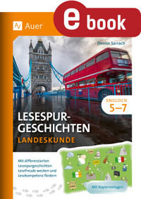 Lesespurgeschichten Englisch Landeskunde 5-7 - Denise Sarrach - E-Book