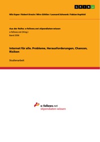 Internet für alle. Probleme, Herausforderungen, Chancen, Risiken - Nils Kaper - E-Book