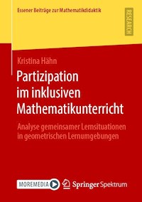 Partizipation im inklusiven Mathematikunterricht - Kristina Hähn - E-Book