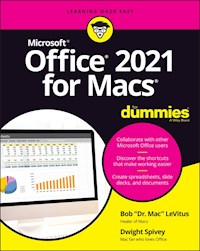 Office 2021 for Macs For Dummies - Bob LeVitus - E-Book