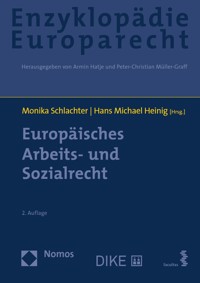 Europäisches Arbeits- und Sozialrecht -  - E-Book