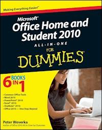 Office Home and Student 2010 All-in-One For Dummies - Peter Weverka - E-Book
