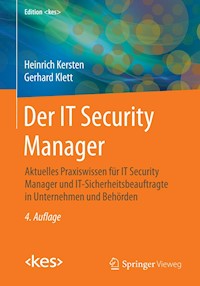 Der IT Security Manager - Heinrich Kersten - E-Book