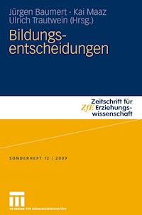 Bildungsentscheidungen -  - E-Book