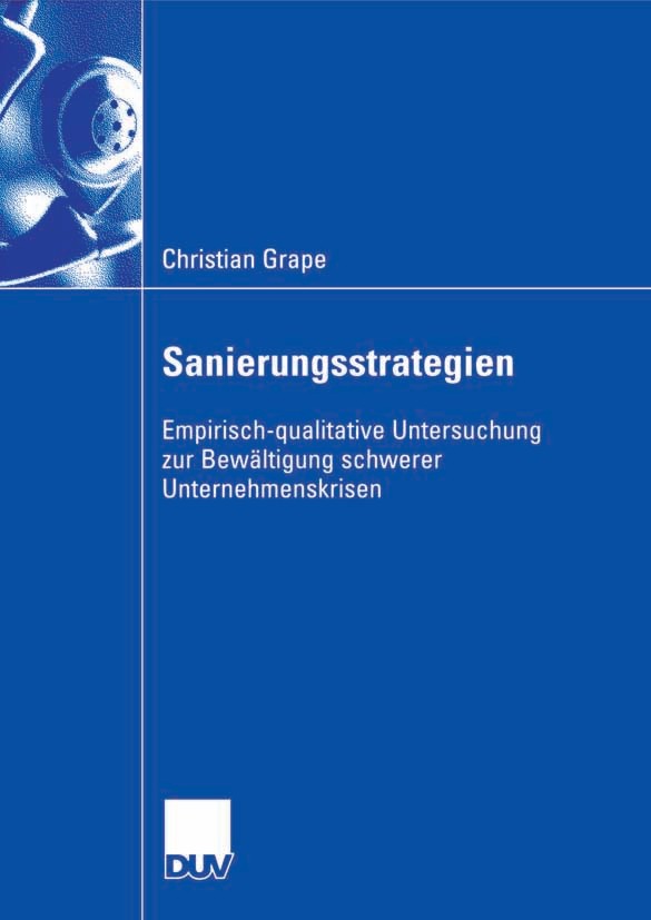 Sanierungsstrategien - Christian Grape - E-Book