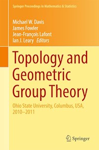 Topology and Geometric Group Theory -  - E-Book
