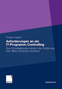 Anforderungen an ein IT-Programm-Controlling - Florian Haack - E-Book