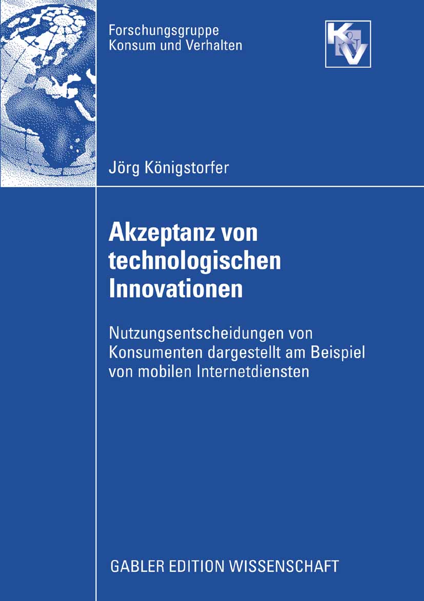 Akzeptanz von technologischen Innovationen - Jörg Königstorfer - E-Book