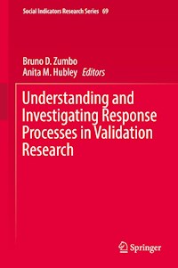 Understanding and Investigating Response Processes in Validation Research -  - E-Book