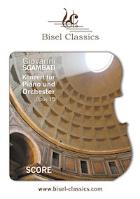 Konzert für Piano und Orchester, Opus 15 - Giovanni Sgambati - E-Book