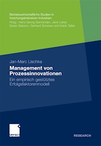 Management von Prozessinnovationen - Jan-Marc Lischka - E-Book