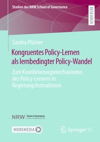 Kongruentes Policy-Lernen als lernbedingter Policy-Wandel - Sandra Plümer - E-Book