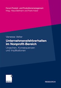 Unternehmensfehlverhalten im Nonprofit-Bereich - Vanessa Vetter - E-Book