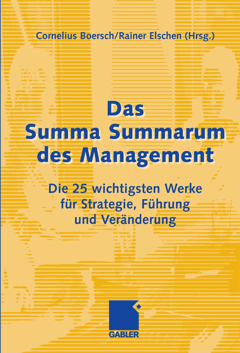 Das Summa Summarum des Management -  - E-Book