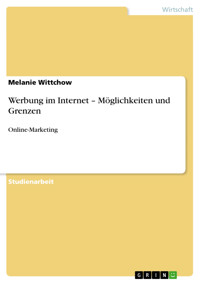 Werbung im Internet – Möglichkeiten und Grenzen - Melanie Wittchow - E-Book