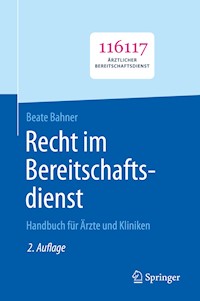 Recht im Bereitschaftsdienst - Beate Bahner - E-Book