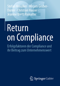 Return on Compliance - Stefan Hunziker - E-Book