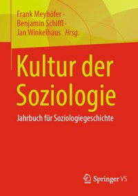 Kultur der Soziologie -  - E-Book